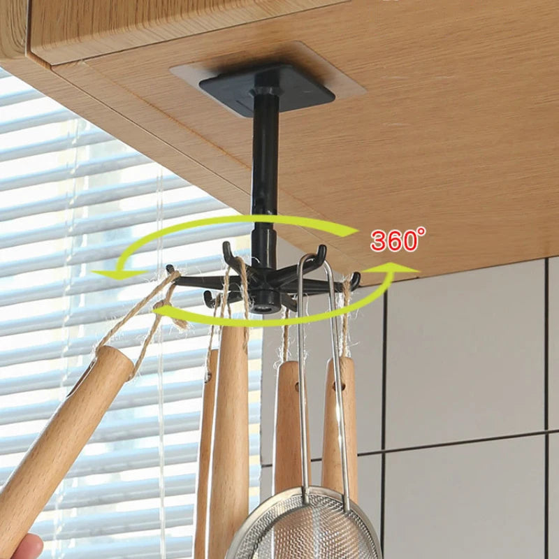 360° Rotating Kitchen Hooks